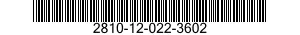 2810-12-022-3602  2810120223602 120223602