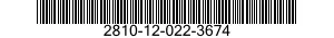 2810-12-022-3674  2810120223674 120223674