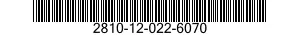 2810-12-022-6070 LOCK,VALVE SPRING RETAINER 2810120226070 120226070
