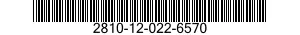 2810-12-022-6570  2810120226570 120226570