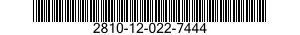 2810-12-022-7444  2810120227444 120227444