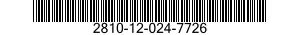 2810-12-024-7726  2810120247726 120247726