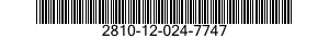 2810-12-024-7747  2810120247747 120247747