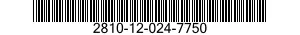 2810-12-024-7750  2810120247750 120247750