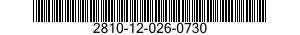 2810-12-026-0730  2810120260730 120260730