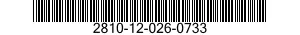 2810-12-026-0733 WASHER ASSEMBLY 2810120260733 120260733