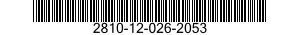 2810-12-026-2053  2810120262053 120262053
