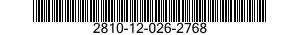 2810-12-026-2768  2810120262768 120262768