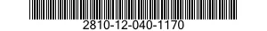 2810-12-040-1170  2810120401170 120401170