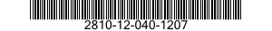 2810-12-040-1207  2810120401207 120401207