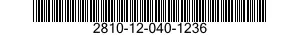 2810-12-040-1236  2810120401236 120401236