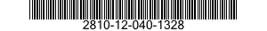 2810-12-040-1328 O-RING 2810120401328 120401328