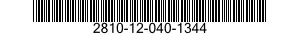 2810-12-040-1344  2810120401344 120401344