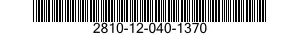 2810-12-040-1370  2810120401370 120401370