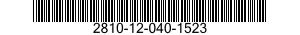 2810-12-040-1523  2810120401523 120401523