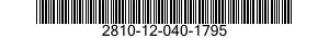 2810-12-040-1795  2810120401795 120401795