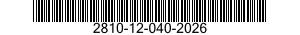 2810-12-040-2026  2810120402026 120402026