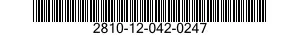 2810-12-042-0247  2810120420247 120420247