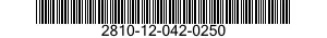 2810-12-042-0250  2810120420250 120420250