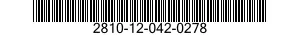 2810-12-042-0278  2810120420278 120420278