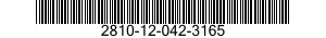 2810-12-042-3165  2810120423165 120423165