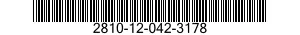 2810-12-042-3178  2810120423178 120423178