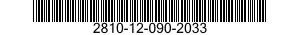 2810-12-090-2033  2810120902033 120902033