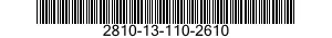 2810-13-110-2610 BREATHER 2810131102610 131102610