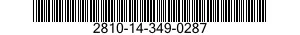 2810-14-349-0287  2810143490287 143490287