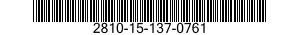2810-15-137-0761 ALBERO 2810151370761 151370761