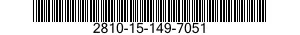 2810-15-149-7051 ROCKER ARM ASSEMBLY,ENGINE POPPET VALVE 2810151497051 151497051