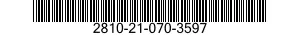 2810-21-070-3597 STUD,PLAIN 2810210703597 210703597