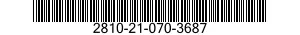 2810-21-070-3687 SUPPORT 2810210703687 210703687