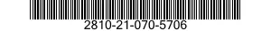 2810-21-070-5706  2810210705706 210705706