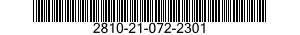 2810-21-072-2301  2810210722301 210722301