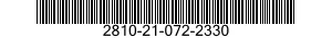 2810-21-072-2330  2810210722330 210722330