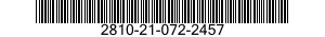 2810-21-072-2457  2810210722457 210722457