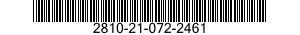 2810-21-072-2461 WASHER,FLAT 2810210722461 210722461