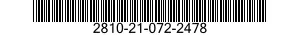 2810-21-072-2478 WASHER,FLAT 2810210722478 210722478