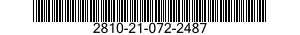 2810-21-072-2487 O-RING 2810210722487 210722487