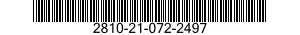 2810-21-072-2497  2810210722497 210722497