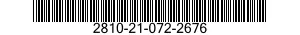 2810-21-072-2676 SCREW,MACHINE 2810210722676 210722676