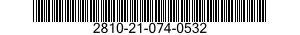 2810-21-074-0532  2810210740532 210740532