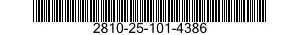 2810-25-101-4386 NUT,PLAIN,INTERNAL WRENCHING 2810251014386 251014386