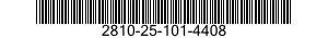 2810-25-101-4408 FENDER,VEHICULAR 2810251014408 251014408