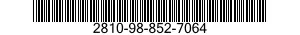 2810-98-852-7064 GUIDE,ENGINE POPPET VALVE TAPPET 2810988527064 988527064