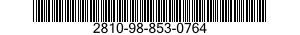 2810-98-853-0764 VALVE,POPPET,ENGINE 2810988530764 988530764