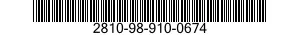 2810-98-910-0674  2810989100674 989100674