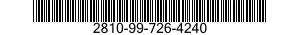 2810-99-726-4240  2810997264240 997264240