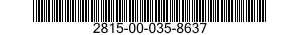 2815-00-035-8637 VALVE,POPPET,ENGINE 2815000358637 000358637